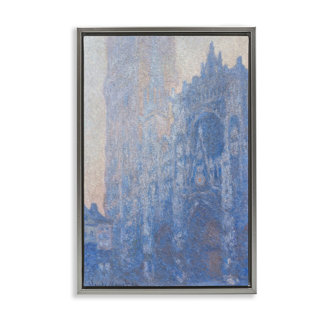 Stupell Industries Classic Cathedral Façade Framed Floater Canvas Wall Art Design by one1000paintings
